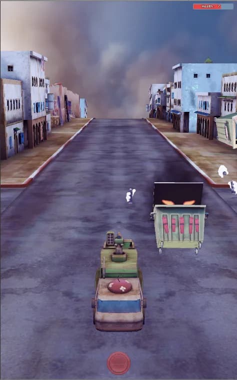 Mobile game UI and original character design in Unity