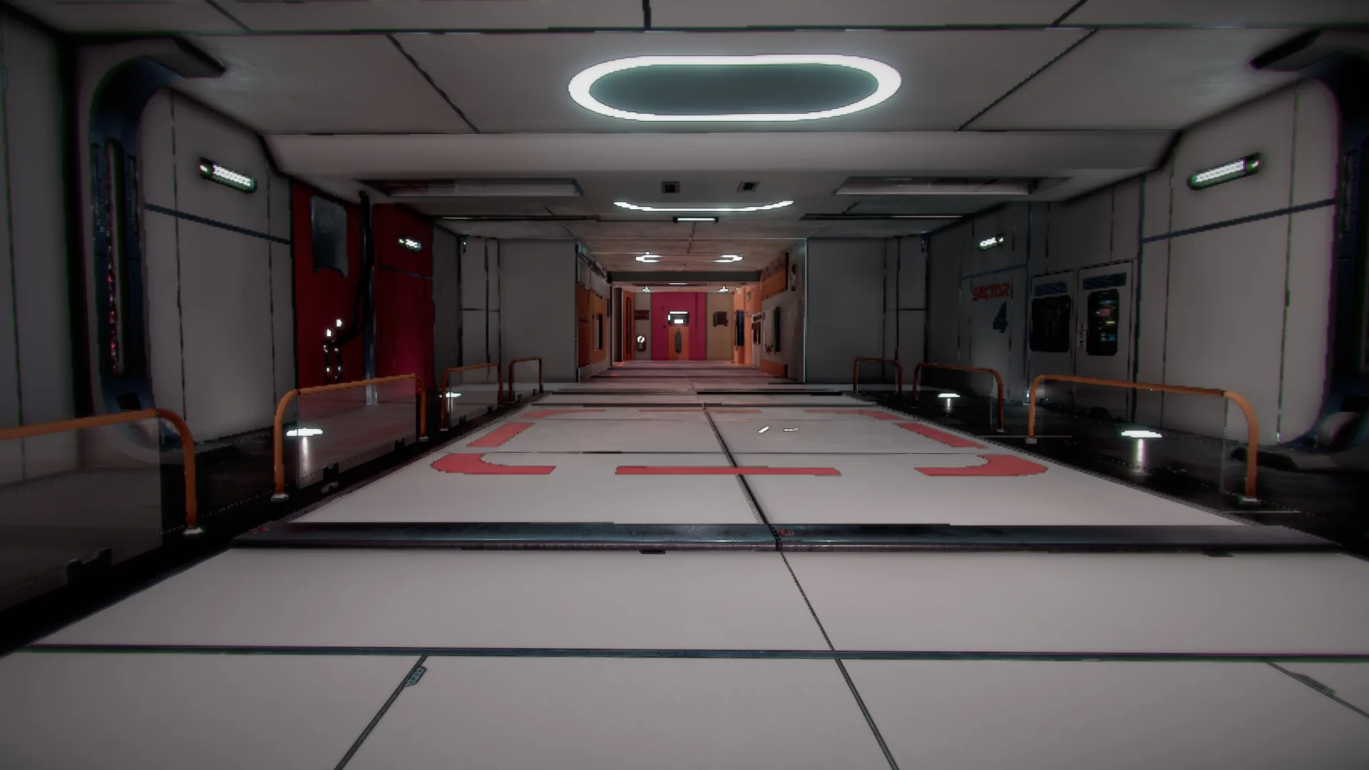 Modular pieces sharing one trim sheet texture for maximum efficiency